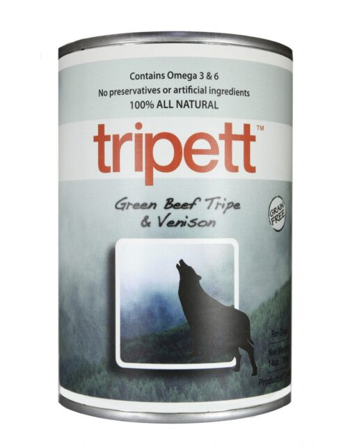 PetKind Beef & Venison Tripe 396g Can