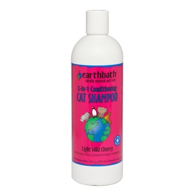 Earthbath 2-in-1 Conditioning Cat Shampoo Light Wild Cherry