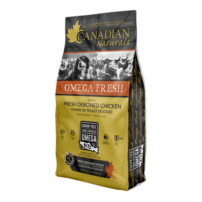 Canadian Naturals Omega Fresh Chicken 4.5lb, All for Dogs, Canadian