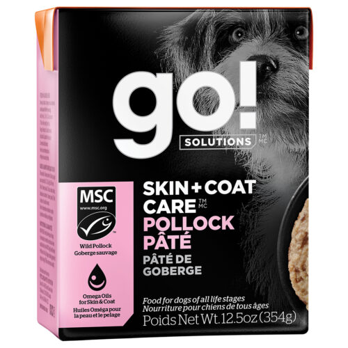 Go! Skin & Coat Pollock Pate Tetra 354g