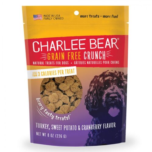 Charlee Bear Crunch Turkey Sweet Potato & Cran 8oz