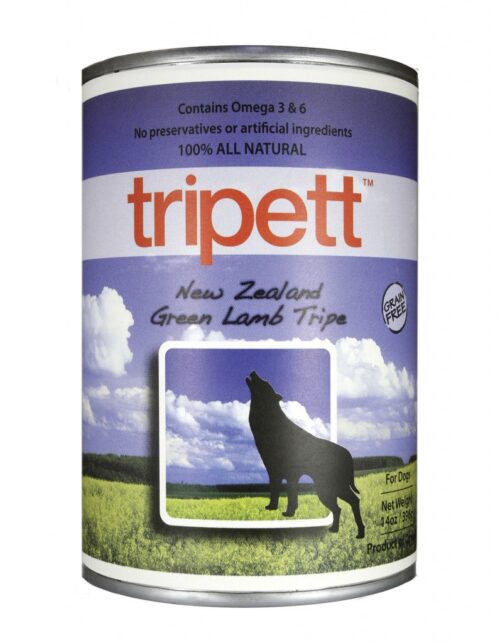 PetKind New Zealand Green Lamb Tripe 396g Can