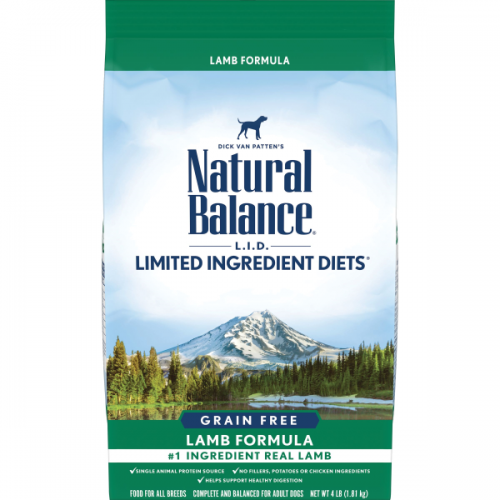 Natural Balance Grain Free Lamb 4lb