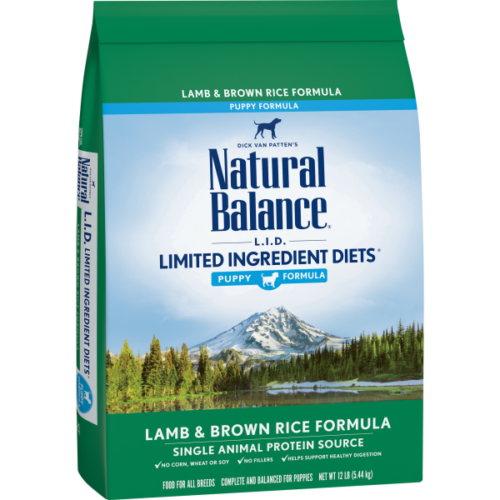 Natural Balance LID Lamb & Rice Puppy 24lb