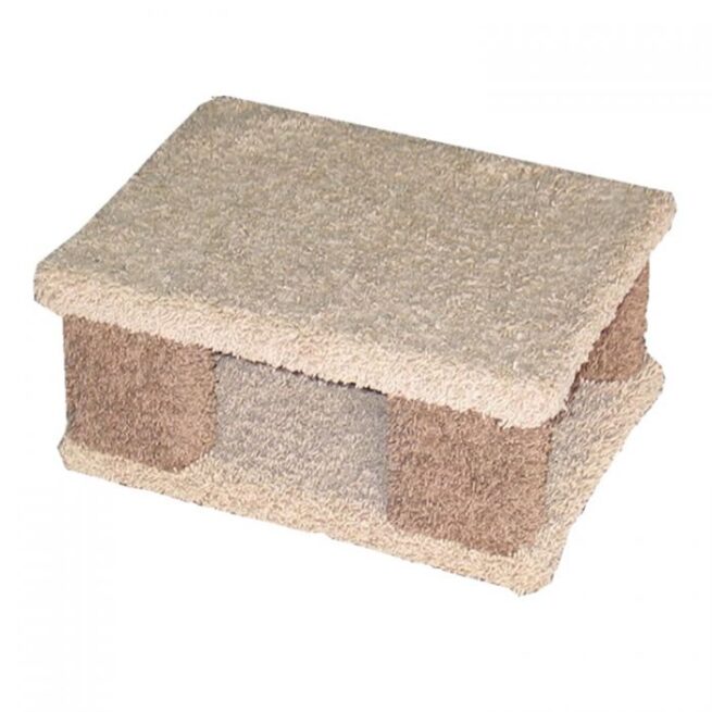 Cat Scratcher TomCat 1 Level Pet Steps (Assorted Colours)