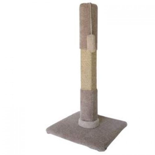 Cat Scratcher TomCat 4x4 Scratching Post with Sisal [3'] (Assorted Colours)